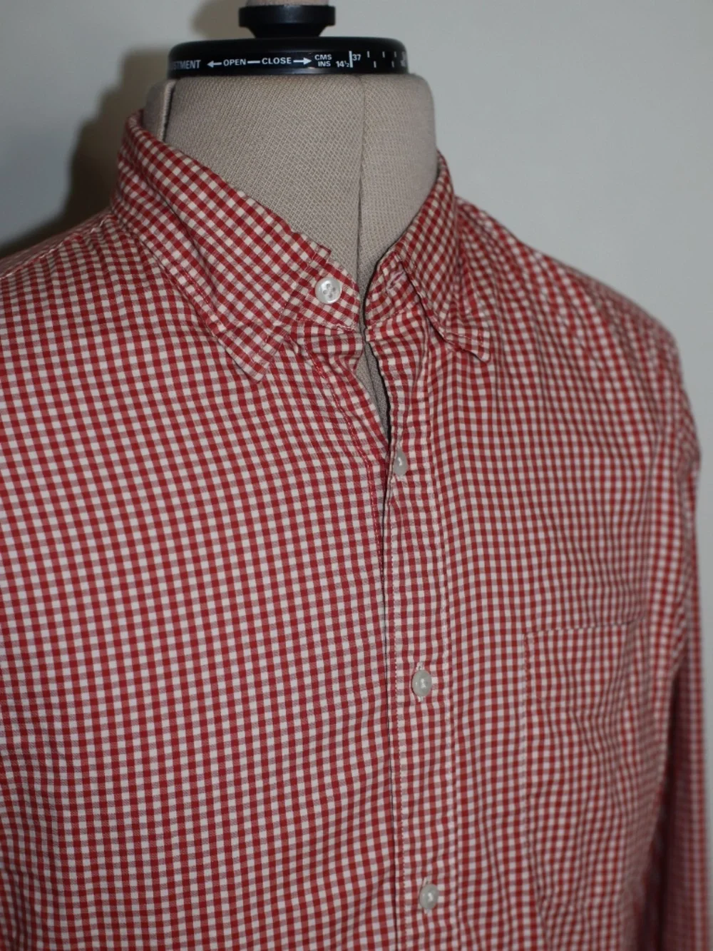 Vintage Classic J Crew Gingham Summer Shirt